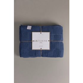 Koza Home 15015 200x220 cm Plaid Indigo Çift Kişilik Battaniye