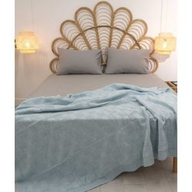 Koza Home 15020 200x220 cm Plaid Mavi Çift Kişilik Battaniye