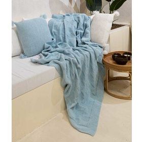 Koza Home 15022 130x170 cm Plaid Mavi Tv Battaniyesi