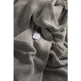 Koza Home 37111 160x220 cm Miel Vizon Kenarı Ponponlu Tek Kişilik Battaniye