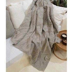 Koza Home 37136 160x220 cm Vizon Espuma De Mar Tek Kişilik Battaniye