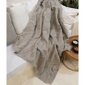 Koza Home 37136 160x220 cm Vizon Espuma De Mar Tek Kişilik Battaniye