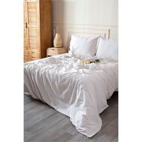 Koza Home 7037A 100x200 cm Boho Sade Natural Krem Pamuk Tek Kişilik Nevresim Takımı