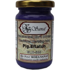 Koza Pigment Eflatun 105 cc Sanat Ebru Boyası