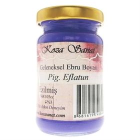 Koza Pigment Eflatun 105 cc Sanat Ebru Boyası