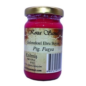 Koza Pigment Fuşya 105 cc Sanat Ebru Boyası