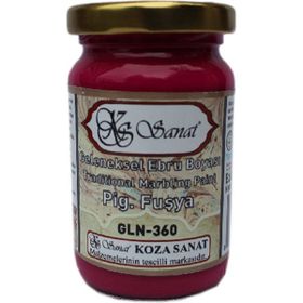 Koza Pigment Fuşya 105 cc Sanat Ebru Boyası