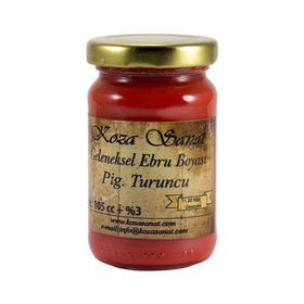 Koza Pigment Turuncu Ezilmiş Boya 105 cc Ebru Boyası