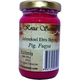 Koza Sanat Ezilmiş Pigmet Fuşya 105 ml Ebru Boyası