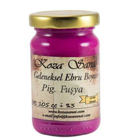 Koza Sanat Ezilmiş Pigmet Fuşya 105 ml Ebru Boyası