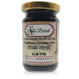 Koza Sanat Geleneksel Çiçek Siyah 105 cc Ebru Boyası