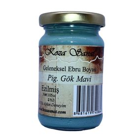Koza Sanat Geleneksel Gök Mavi 105 cc Ebru Boyası