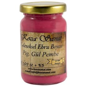 Koza Sanat Geleneksel Gül Pembe 105 cc Ebru Boyası