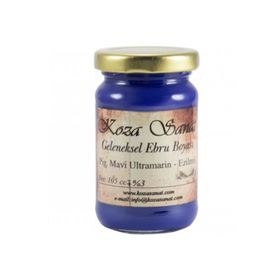 Koza Sanat Geleneksel Mavi Ultramarine 105 cc Ebru Boyası