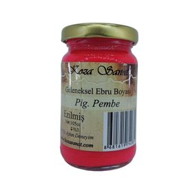 Koza Sanat Geleneksel Pembe 105 cc Ebru Boyası