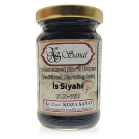 Koza Sanat Geleneksel Siyah 105 cc Ebru Boyası