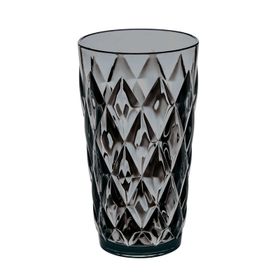 Koziol Crystal L 450 ml Gri Meşrubat Bardağı