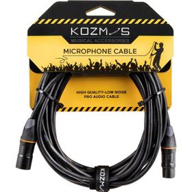 Kozmos KCL-020-10M-XLR(E)/XLR(D) 10 m Mikrofon Kablosu