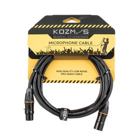 Kozmos KCL-020-10M-XLR(E)/XLR(D) 10 m Mikrofon Kablosu