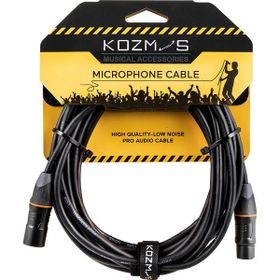 Kozmos KCL-020-10M-XLR(E)/XLR(D) 10 m Mikrofon Kablosu