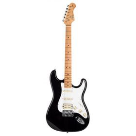 Kozmos KST-57HSS-GMN-BK 57 HSS Akçaağaç Klavye Siyah Elektro Gitar