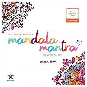 Kozmostar Renklerin Cümbüşü Mandala Mantra Boyama Kitabı