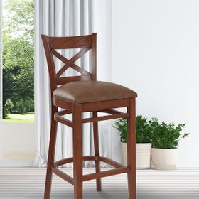 Kozza Home Ceviz 65 CM Bristol Bar Sandalye