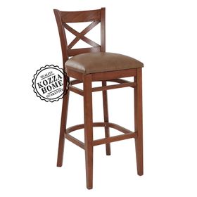 Kozza Home Ceviz 75 CM Bristol Bar Sandalye