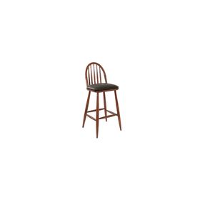 Kozza Home Ceviz 75 cm Jessie Bar Sandalye