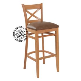 Kozza Home Naturel 75 CM Bristol Bar Sandalye