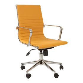 Kozza Home Rosso Sarı Çalışma Sandalyesi