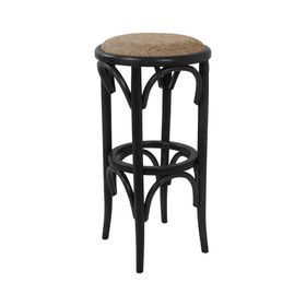 Kozza Home Siyah OTURUM H Thonet Bar Tabure