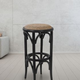 Kozza Home Siyah OTURUM H Thonet Bar Tabure