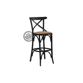 Kozza Home Siyah OTURUM H Thonet Bar Tabure