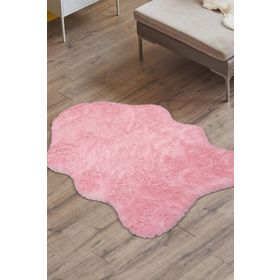 Kozzy Home RFE6136105 Dekoratif Post Pembe 70x105 cm Halı