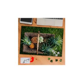 KP2136 Sepetteki Ananaslar 240 Parça Puzzle Yapboz Tablo