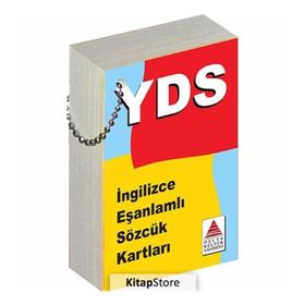 KPDS UDS YDS TOEFL - İNGİLİZCE EŞ ANLAMLI KARTLAR - İLKER YÜCEL;SERAP GÜRBULAK