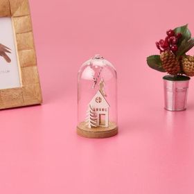 Kpm 13 cm Asorti Işıklı Fanus Ev