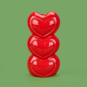 Kpm 20x7 cm Asorti Kalp Vazo