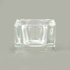 Kpm 5x3 cm Şeffaf Kristal Mumluk