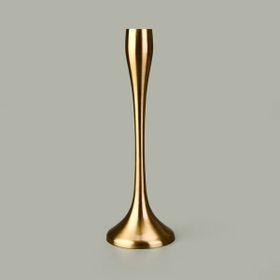 Kpm Golden Star 17 cm Sarı Şamdan