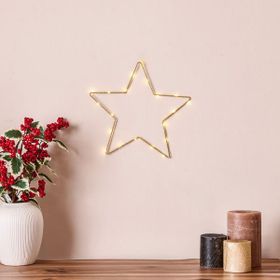 Kpm Star Sarı 29.5 cm Dekoratif Aydınlatma