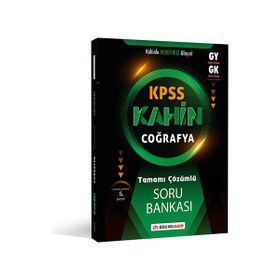 KPSS 2024 Genel Kültür Kahin Coğrafya Tamamı Çözümlü Soru Bankası - Dijital Hoca Akademi