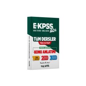 KPSS 2024 Pratik Eğitim Serisi Tüm Dersler Eğitim Bilimleri Tek Kitap Konu Anlatımı Soru İlaveli - Yediiklim Yayınları