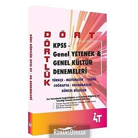 KPSS A Grubu Dört Dörtlük Son Dörtlü İktisat - 4T Yayınları
