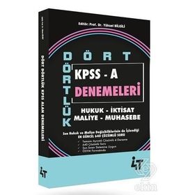 KPSS A Grubu Dört Dörtlük Son Dörtlü İktisat - 4T Yayınları