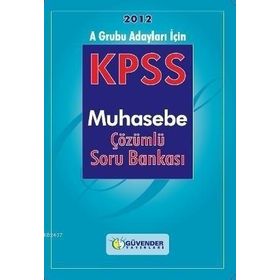 KPSS A GRUBU MUHASEBE SORU BANKASI - GENEL