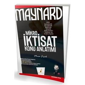 KPSS A MAYNARD Mikro İktisat Konu Anlatımı - Pelikan Yayınları