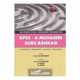 KPSS - A MUHASEBE SORU BANKASI SINAV FORMATINA VE ÖLÇME - DEĞERLENDİRME YÖNTEMLERİNE UYGUN - KOLEKTIF
