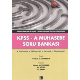 KPSS - A MUHASEBE SORU BANKASI SINAV FORMATINA VE ÖLÇME - DEĞERLENDİRME YÖNTEMLERİNE UYGUN - KOLEKTIF